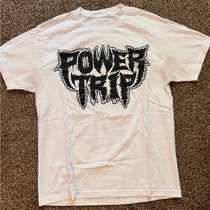 Power Trip Reaper tee - printed on Alstyle.